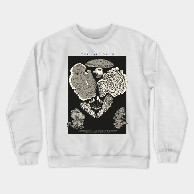 Fungi Kingdom Crewneck Sweatshirt by Sam Esq.